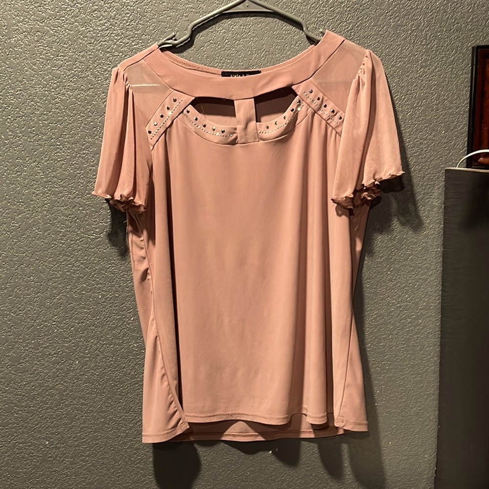 Light pink blouse